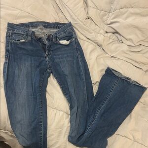 Calvin Klein Women's Dark Blue Boot Cut Jeans